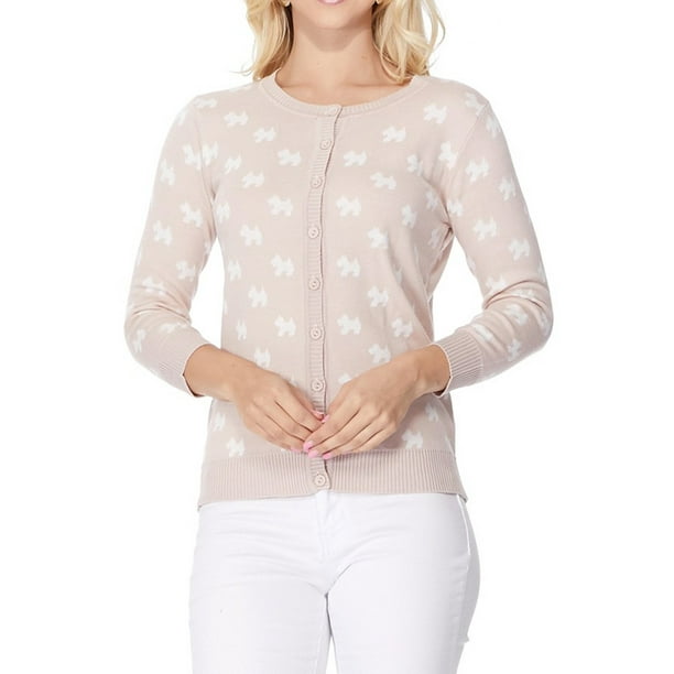 Taupe Silver Star Print Silky One Size 3/4 Sleeve Top RRP £45.00 Taupe Silver Star Print Silky One Size 3/4 Sleeve Top RRP £45.00